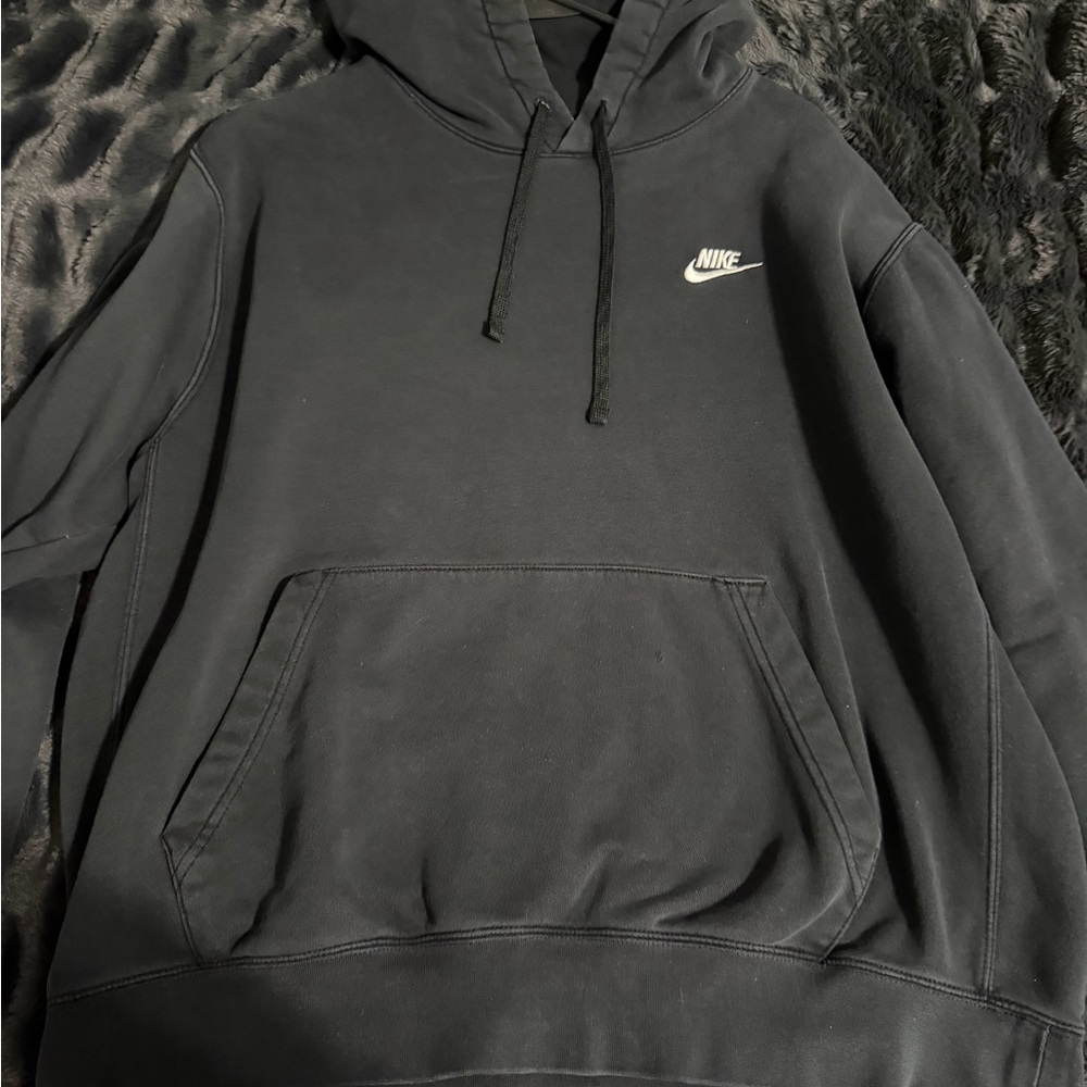 Nike Men's Charcoal Hoodie